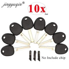 jingyuqin 10pcs Car Transponder Key Shell For Hyundai Accent Sonata NF Elantra A