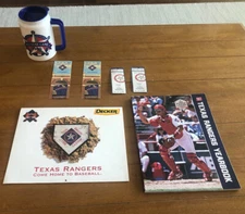 Lot of Texas Rangers Memorabilia- See Description for Details(1994-1996 & 2017) 