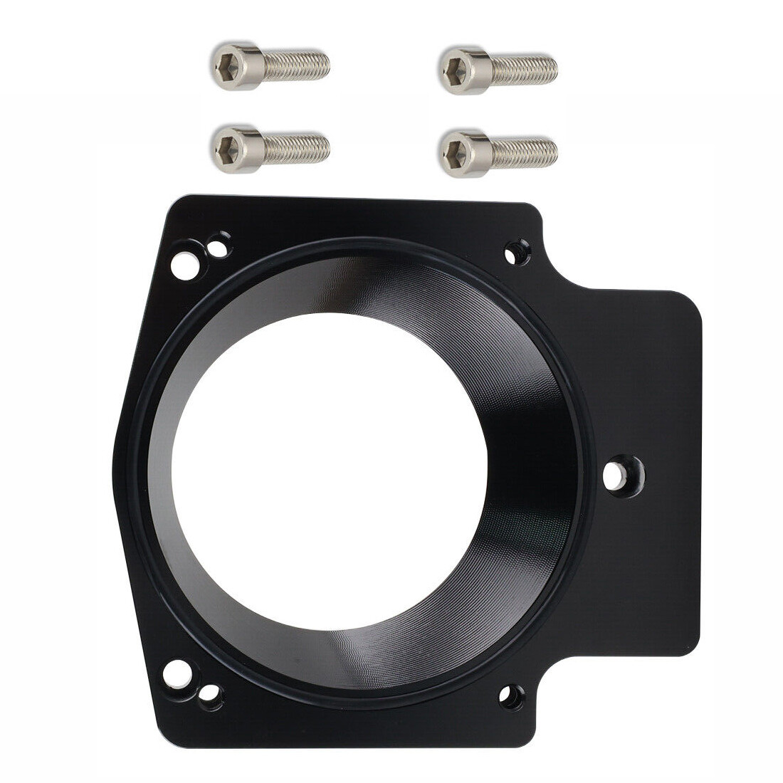 102mm Black Throttle Body Spacer Adapter for LS1 LS2 LS6 LSX Engines