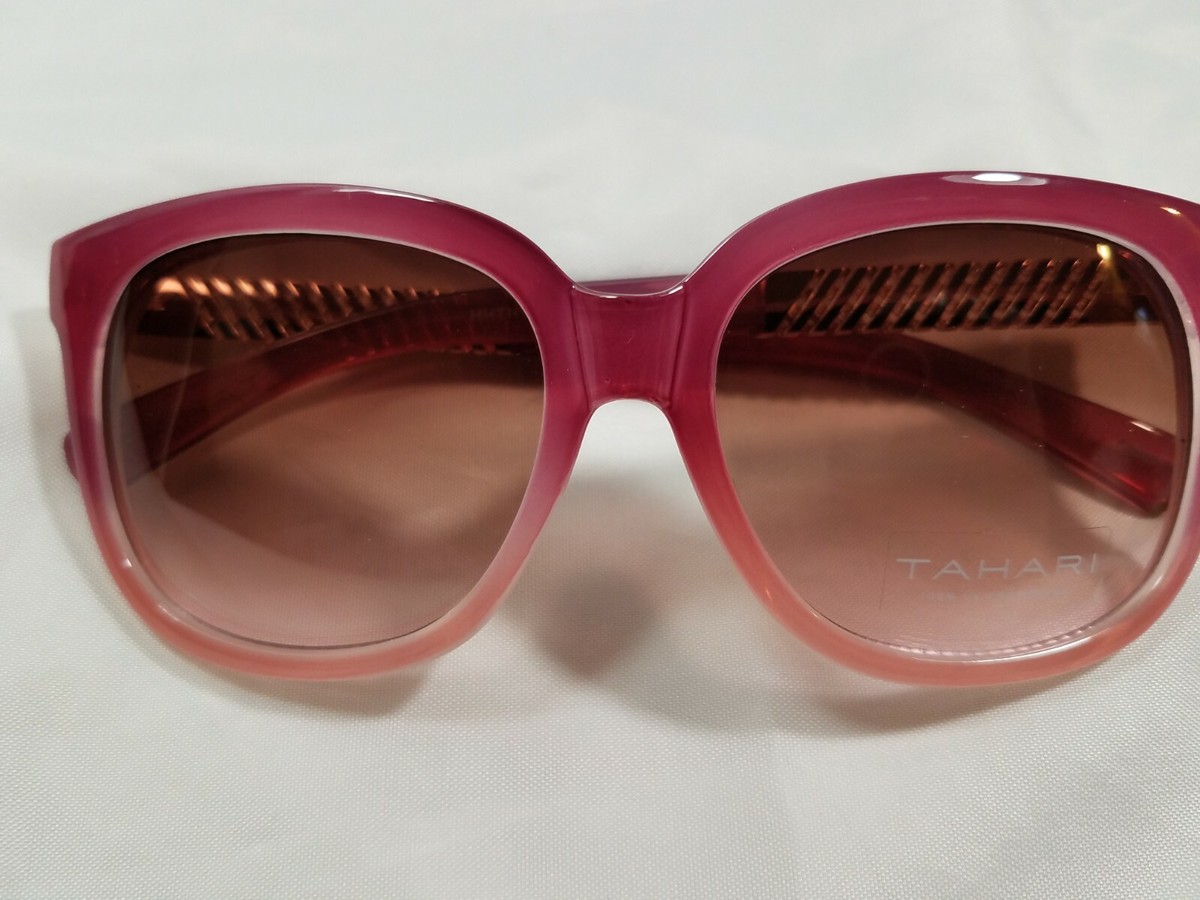 NWT ELIE TAHARI Sunglasses Pink & Rose Gold TH555 | eBay display picture 3