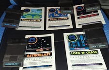 Atari 2600 Mattel electronics lot OF 5 w/ manuals