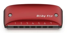 Kongsheng Baby Fat 7 Hole Diatonic Harmonica Paddy Richter Tuned Key of C