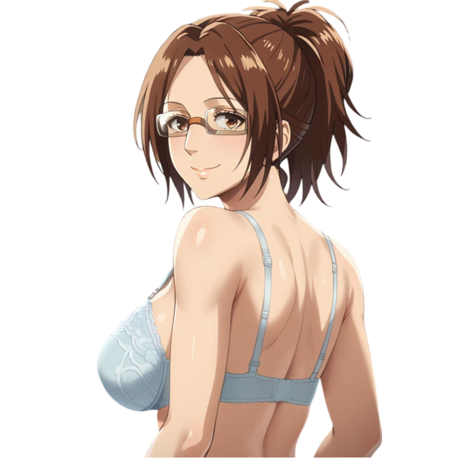Hange Zoe Attack on Titan Waifu Weatherproof Anime Sticker 6