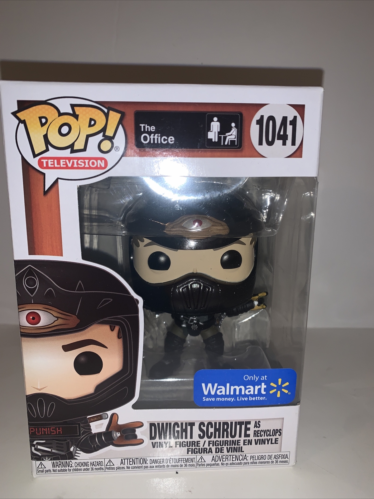 Funko Pop The Office Dwight Schrute As Recyclops #1041 Walmart Exclusive New