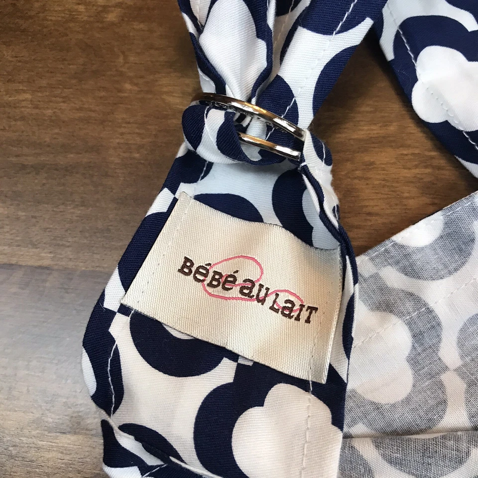 Pottery Barn Kids BeBe au Lait 护理盖海军蓝 25 美分箔 — 第 4/4 张图片