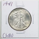 1941 50C Walking Liberty Half Dollar in Choice BU Condition #6444