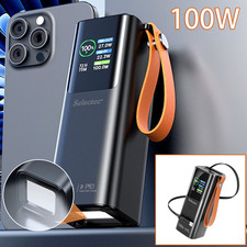 Powerbank 1000000mAh 100W USB-C external battery charger for laptop phone Mac