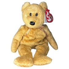 Cashew the Bear TY Beanie Baby 2000 Retired MWMT Pristine One Owner Collection