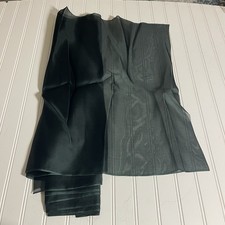 SILK DARK GREEN FABRIC 1 Yard x 22 Inches Wide or 36 Inches x 22 Wide