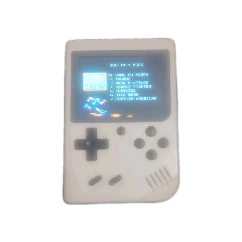 Retro Gameboy Style Handheld 400 Built in Classic Games **super Mario Very Good