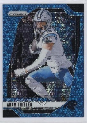 2024 Panini Prizm No Huddle Blue Prizm 84/99 Adam Thielen #39 13dr
