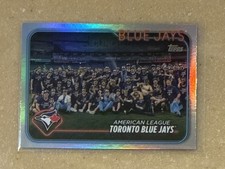 2024 Topps Series 2 Toronto Blue Jays Team Card #604 Rainbow Foil