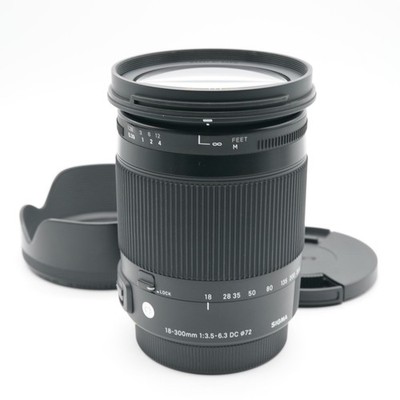 Sigma Contemporary 18-300mm F3.5-6.3 DC MACRO OS HSM Lends for Canon EF-S #0007