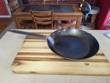 Matfer 14" Carbon Steel Fry Pan SEASONED and READY to Cook