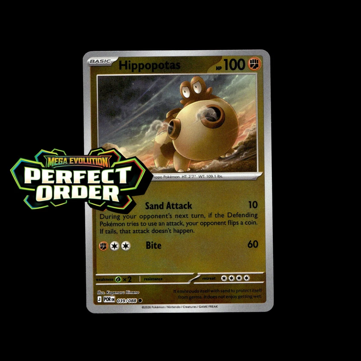 Hippopotas 039/088 Me03: Perfect Order for sale | eBay