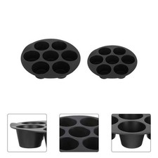 2 pezzi muffin torta tazza da forno muffin vassoio stampi da forno accessori Air Fryer