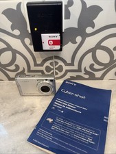 Sony Cyber-shot DSC-W200 Silver Compact Digital Camera 12.1MP Bundle