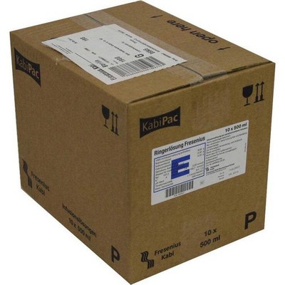 Ringer Lösung Fresenius Plastik · 10X500 ml · PZN 00880627