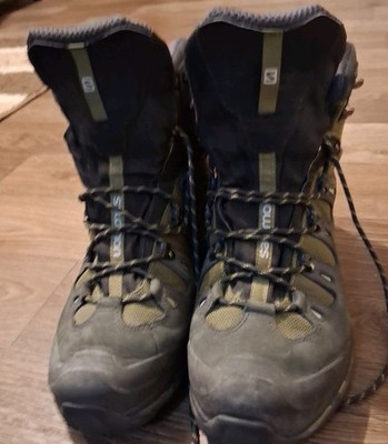 Salomon Forest Green Quest 4d 3 Gtx Waterproof  Hiking  Boots Size 13