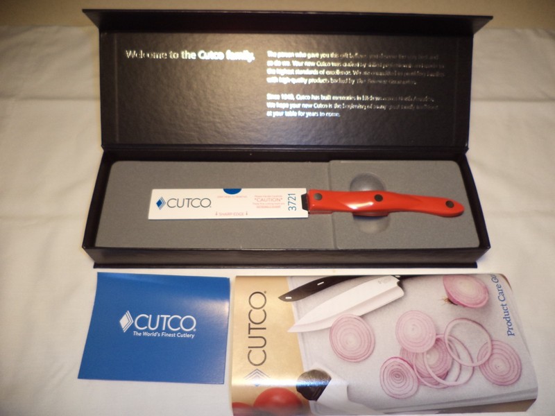 Cutco 3721 Knife with Etched Advertising