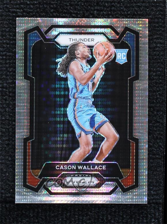 2023-24 Panini Prizm Pulsar Prizm Cason Wallace #139 Rookie RC