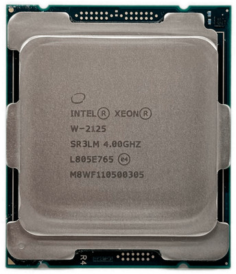 Intel Xeon W-2125 SR3LM | 4GHz Quad Core 8,25MB Server Workstation CPU | LGA2066