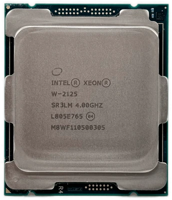 Intel Xeon W-2125 SR3LM | 4GHz Quad Core 8,25MB Server Workstation CPU | LGA2066 - Bild 1 von 4