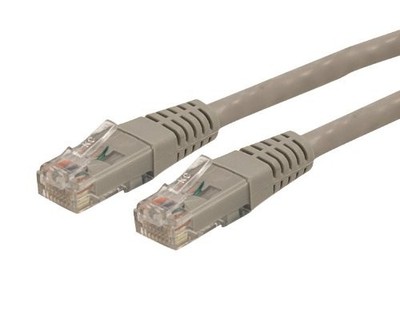 Startech Cat. 6 Patch Cable - 1 X Rj-45 Male - 1 X Rj-45 Male - 5ft - Gray