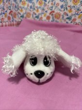 Vintage 2006 Mattel Pound Puppies white poodle 7