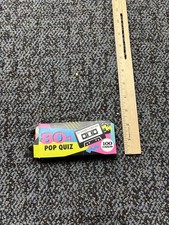 80s Pop Quiz Trivia Cards