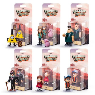 Gravity Falls figures (Set of 7)