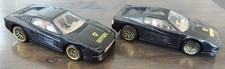 Hot Wheels Ferrari Testarossa 1991 Black Gold Medal Speed Loose Lot of 2