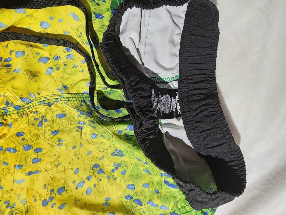 Pelágico Natación Corto Verde Juvenil M 4/5 Niños Equipo de Pesca Foto 4 de 4