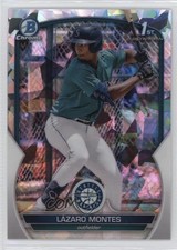 2023 Bowman Chrome Prospects Atomic Refractor Lazaro Montes Lázaro #BCP-58 q9f