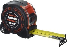 Lufkin Shockforce G2 16-ft Tape Measure- L1216CME-02 0.4 m, Black