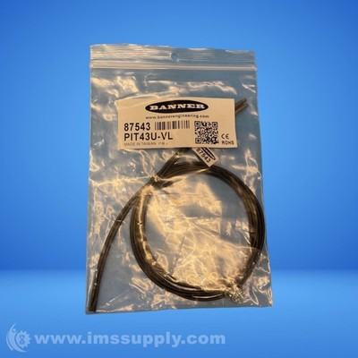 Banner Engineering Corp. PIT43U-VL Fiber Optic Sensor FNFP