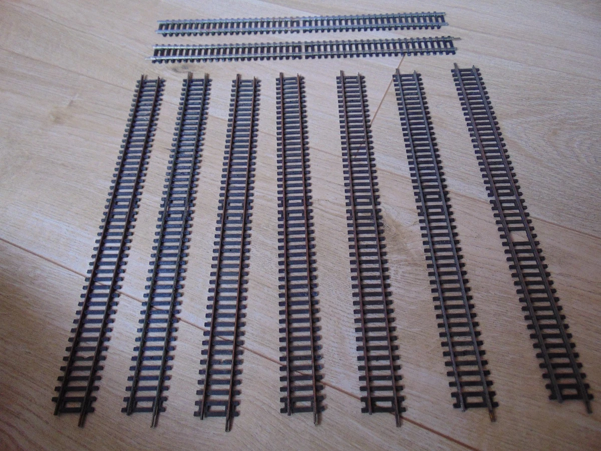 Jouef/Hornby R621 – 8 Rails Flexibles Code 100 970mm Pour Réseau HO