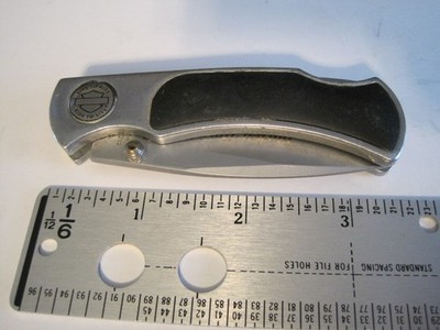 1999 Harley-Davidson Lock-Blade Pocket Knife 440SS HD17