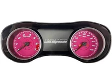 US Speedo Pink Dodge Charger Gauge Face for Clusters 2015-2024 (200 Mph)