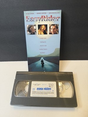 Easy Rider (VHS, 1993) Jack Nicholson, Dennis Hopper, Peter Fonda 