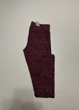 American Eagle NWT Small w/Paisley Print Pull-On Leggings w/27" Inseam