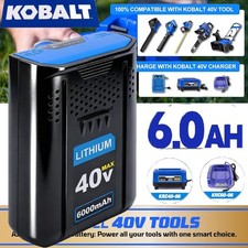 For Kobalt 40v MAX 6.0 Ah Extended Run Li-Ion Battery KB440-03 KB540-06 NEW