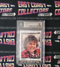 JEFF COHEN AUTOGRAPHED UPPER DECK GOONIES CARD PHOTO BECKETT COA HOLO AUTHENTIC