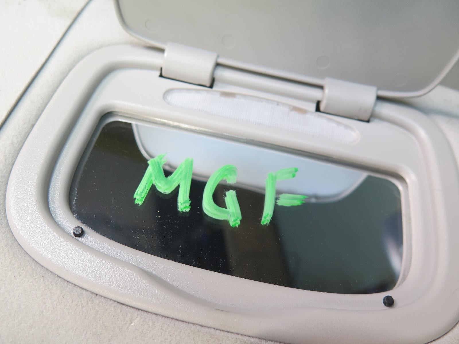 2014-2020 MASERATI GHIBLI M157 FRONT RIGHT & LEFT SIDE SUN VISOR SHADE SET
