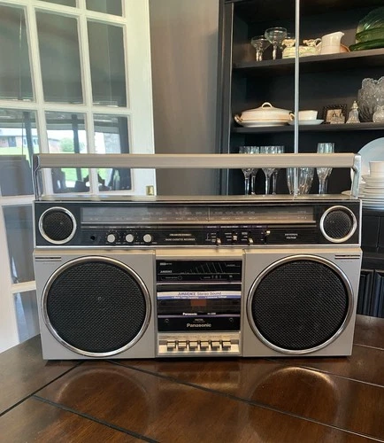 Vintage Working Panasonic RX-5080 Boombox AM/FM Cassette Stereo - LOUD !