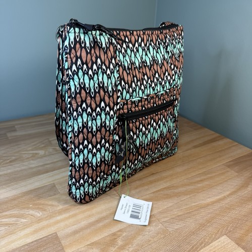 NWT Vera Bradley Sierra Stream Hipster Crossbody Shoulder Bag Purse Earthy BOHO - Picture 5 of 15