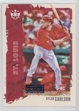 2021 Panini Diamond Kings Artist Proof Blue Dylan Carlson #64 06bl