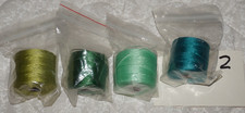 4 C-Lon/S-Lon, .5mm, 3ply, Twisted, banded, Multifilament, Nylon, Bead Cord 2 
