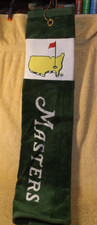 MASTERS Golf TRI FOLD TOWEL never used still has price tag, I bought in 2012