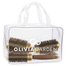 Olivia Garden Nanothermic Ceramic  Ion round Thermal Hair Brush - Not Electrica